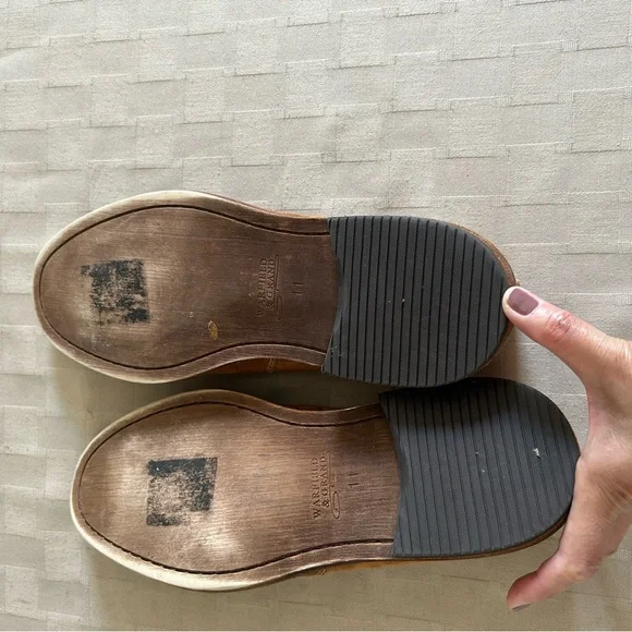 Warfield & Grand Suede Menlo Loafers in Rust - www  display picture 3